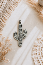 Load image into Gallery viewer, Saguaro Spirit Turquoise Pendant
