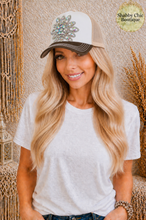 Load image into Gallery viewer, Desert Diamond Rhinestone Bling Hat
