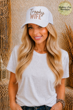 Load image into Gallery viewer, Trophy Wife Trucker Hat
