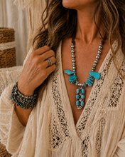 Load image into Gallery viewer, Trailblazer Turquoise Necklace
