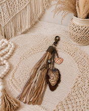 Load image into Gallery viewer, Reverie Rose Tassel Bag Charm
