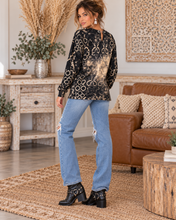 Load image into Gallery viewer, Backstage Roses Rhinestone Rock Bling T-shirt
