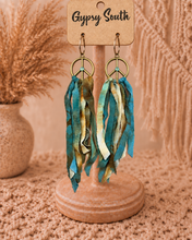Load image into Gallery viewer, Peaceful Wanderer Fringe Statement Earrings
