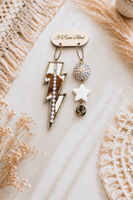 Load image into Gallery viewer, Electric Stardust Statement Earrings
