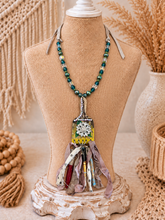 Load image into Gallery viewer, Gypsy Paintbrush Sparkle Statement Necklace
