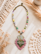 Load image into Gallery viewer, Sacred Heart Wanderlust Statement Necklace
