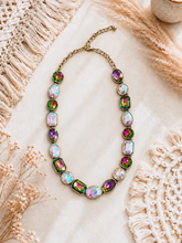 Load image into Gallery viewer, Kaleidoscope Cowgirl Crystal Necklace
