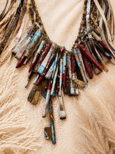 Load image into Gallery viewer, Artist’s Soul Paintbrush Statement Necklace
