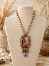 Load image into Gallery viewer, Vintage Dolly Portrait Statement Necklace
