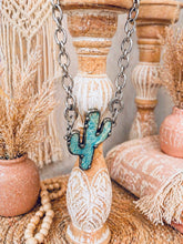 Load image into Gallery viewer, Desert Dreams Cactus Necklace

