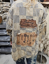 Load image into Gallery viewer, Life is a Journey Patchwork Shirt
