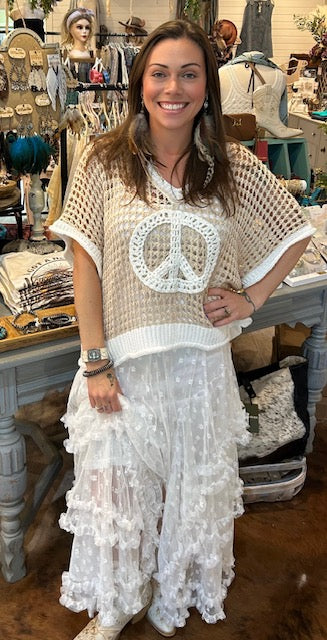 POL White Skirt