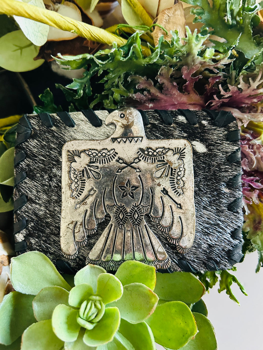 Thunderbird belt buckle