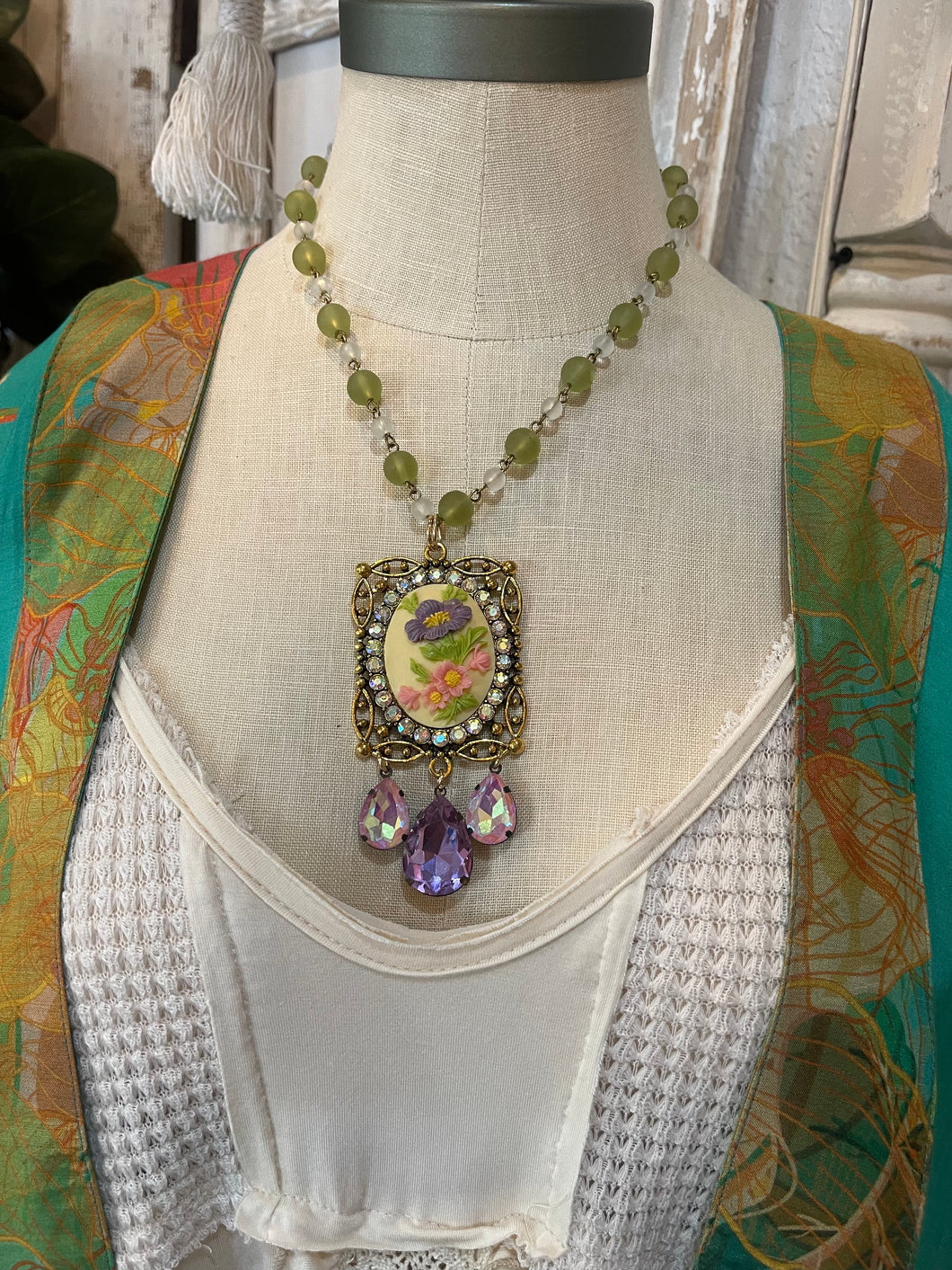 Gypsy South Floral Necklace