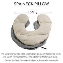 Load image into Gallery viewer, Lavender Spa Neck Pillow
