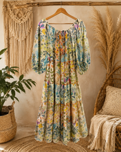 Load image into Gallery viewer, Meadow Song Floral Maxi Dress
