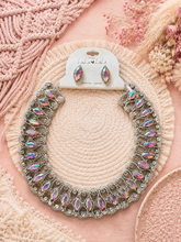 Load image into Gallery viewer, Dancing Lights Aurora Crystal Necklace Set
