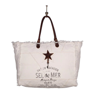 Myra White Paris Weekender Bag