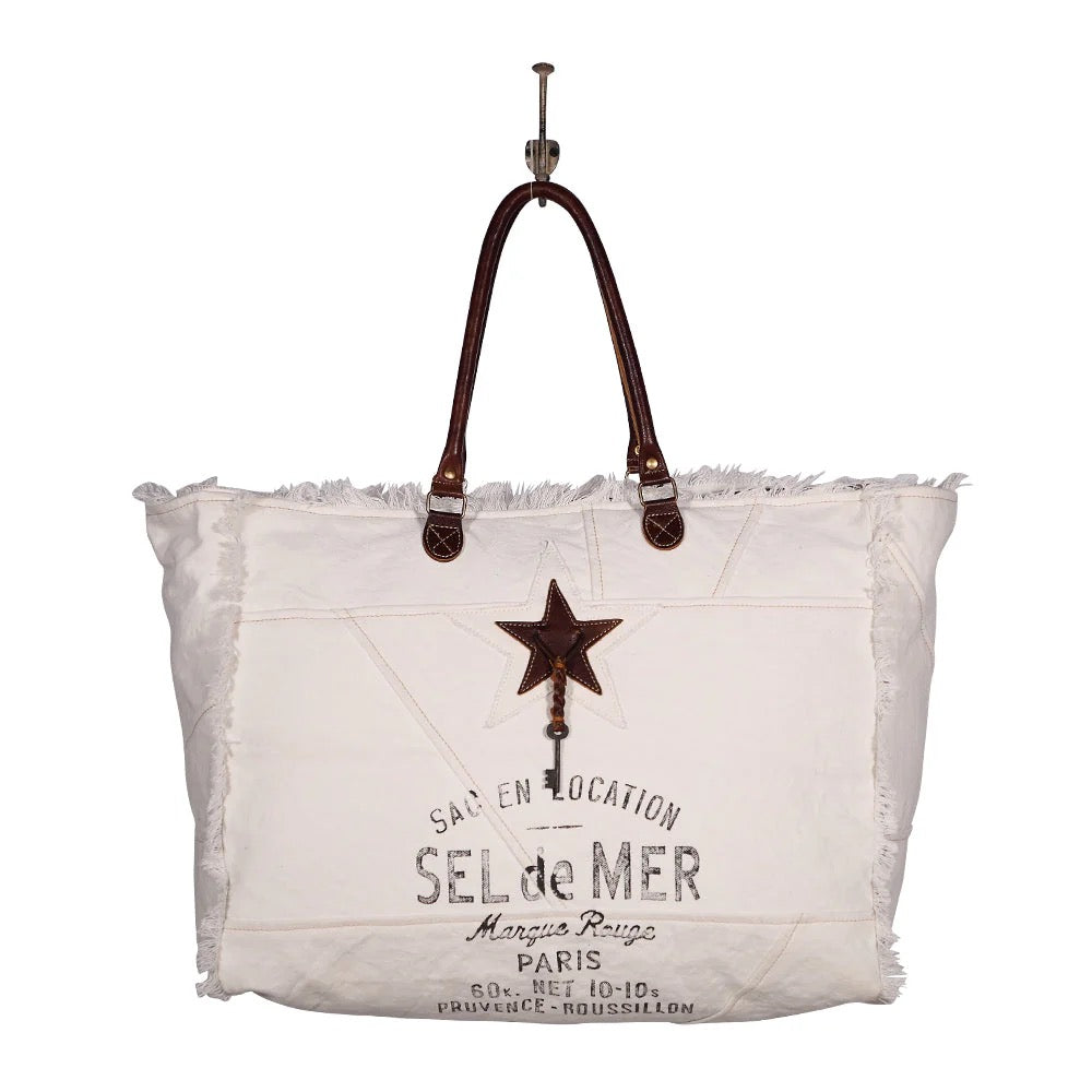 Myra White Paris Weekender Bag