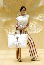 Load image into Gallery viewer, Myra White Paris Weekender Bag
