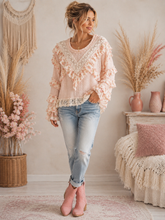 Load image into Gallery viewer, Blushing Meadow Lace Sweater
