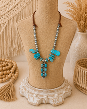 Load image into Gallery viewer, Trailblazer Turquoise Necklace
