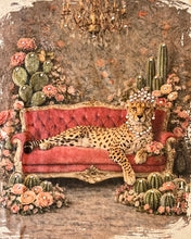 Load image into Gallery viewer, Queen Cheetah Bling T-shirt
