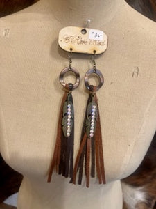 A Rare Bird Tassel Earrings
