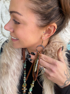 A Rare Bird Tassel Earrings