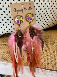 Gypsy South Feather Earring