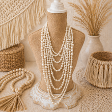 Load image into Gallery viewer, Ivory Daydream Pearl Necklace
