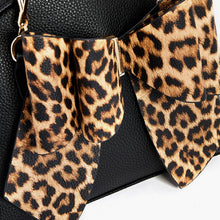 Load image into Gallery viewer, Leopard Lover Bow Purse
