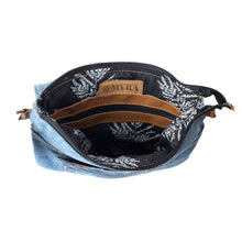 Load image into Gallery viewer, Myra Jaycee's Day Crossbody Bag in Denim Blue
