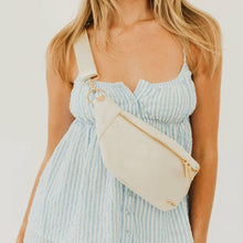 Load image into Gallery viewer, Nylon Susie Sidekick Bum Bag in Black
