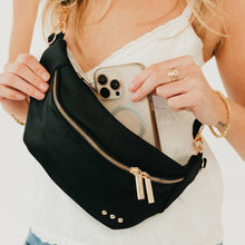 Load image into Gallery viewer, Nylon Susie Sidekick Bum Bag in Cream
